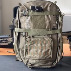 Bergara sac à dos tactique et chasse DAYPACK 35L - Porte fusil / carabine intégré - Pare-pluie