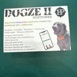 Collier gps de repérage et dressage DOGZE II+