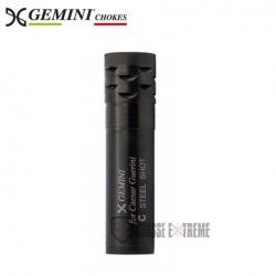 Choke GEMINI Ported +20 mm-Titanium Maxischoke Cal 12 - IM