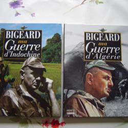 lot de 2 superbes livres Bigeard ma guerre d'Algérie.