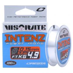 CRESTA NYLON VISORATE INTENZ POWER MONO 100M CRESTA 0,15mm 100m