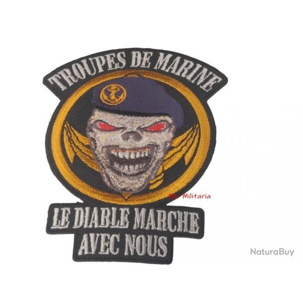 Ecusson brod Troupes de Marine