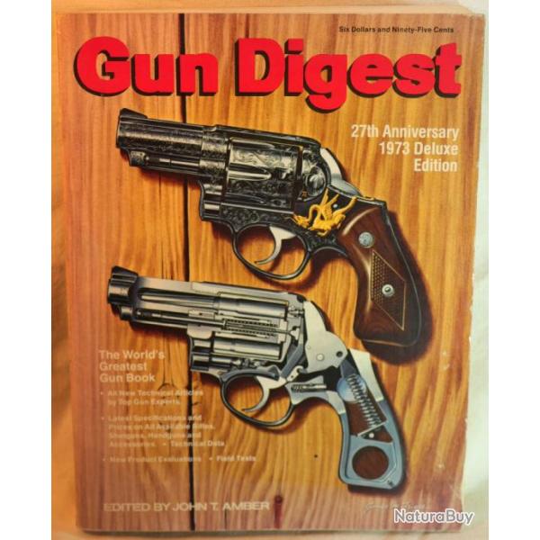 Livre en anglais Gun digest 1973 BLA24LIV006