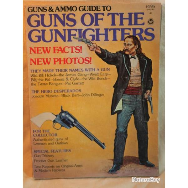 RARE Livre en anglais Western Far West guns of the gunfigthers - ref BLA24LIV008