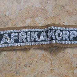 bande bras Afrikakorps troupe sous officier 3E REICH Allemagne ww2 Allemand seconde guerre
