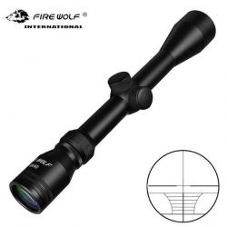 Fire wolf 3-9X40 Bow Cross, lunette de visée tactique