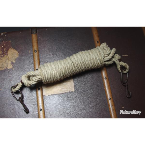 US cavalerie  corde et mousquetons de campagne  , "lariat picket rope " 1904