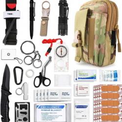 Kit de Survie COULEUR CAMOUFLAGE