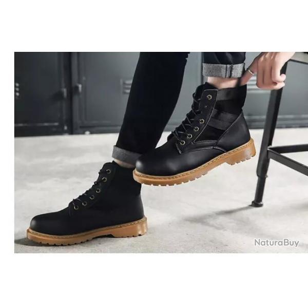 Bottes Militaires Noire