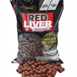 STARBAITS BOUILLETTES PERFORMANCE CONCEPT MASS BAITING RED LIVER 3KG STARBAITS 20mm 3kg