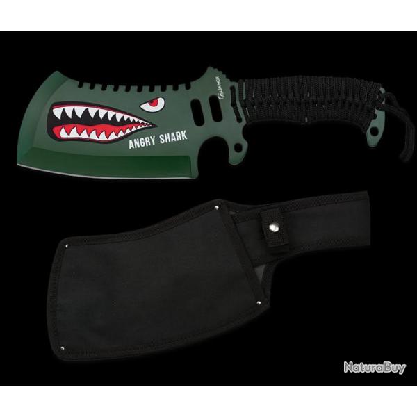 Albainox 32542 Couperet tactique Angry Shark.