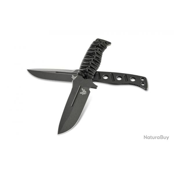 Benchmade ADAMAS FIXE, Cerakote Noir 375BK-1