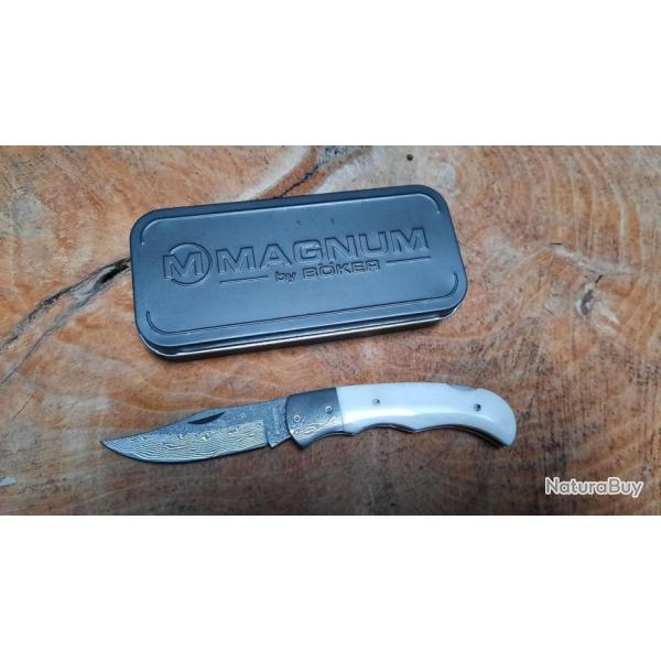 Boker Damascus Bone 01MB180DAM