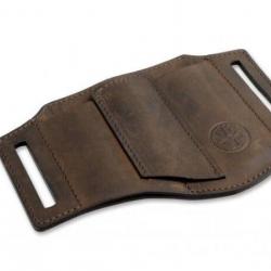 Boker Étui en cuir ED-Three Marron