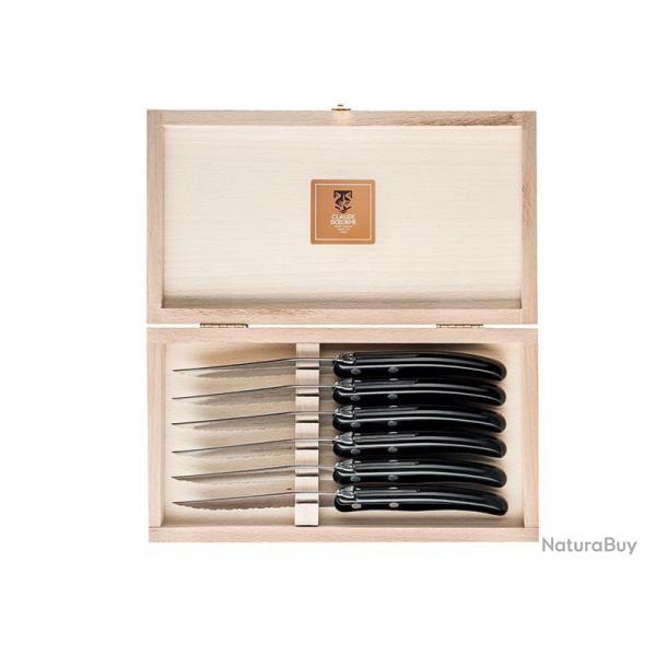 Claude Dozorme Coffret 6 couteaux steak