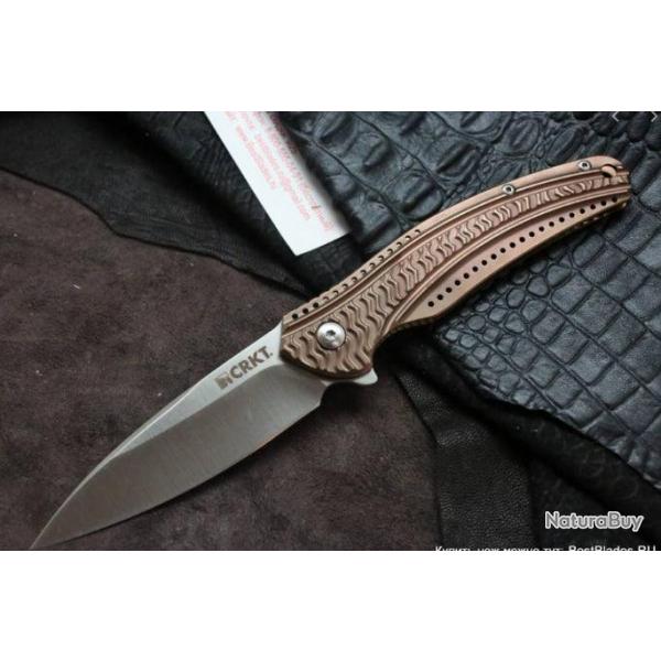 Crkt K406BXP Onion Ripple Bronze