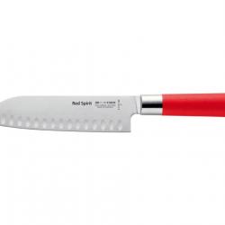 Dick 8174218K Red Spirit Santoku Lame alvéolée 18 cm