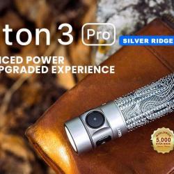 Olight Baton 3 Silver Ridge Edition limitée