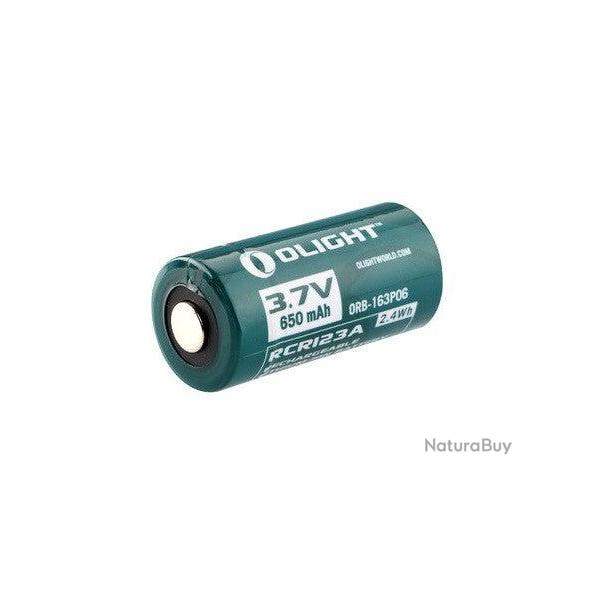 Olight RCR123A battery 3.7V 650mAh Rechargeable