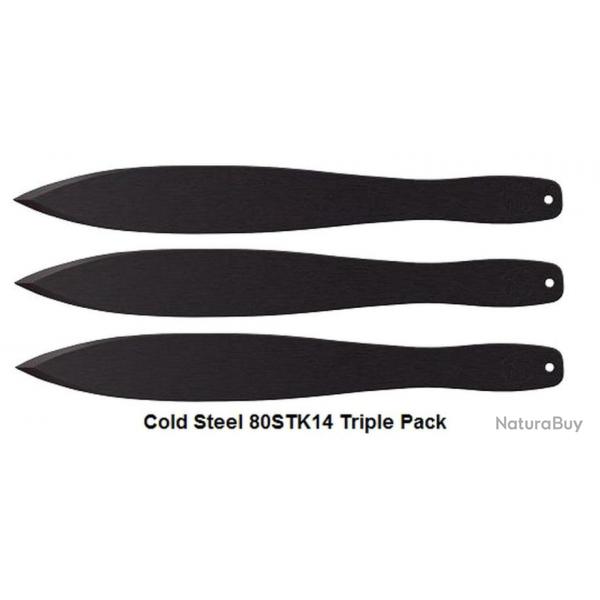 Pack 3x Cold Steel 80STK14Z Pro Flight Sport