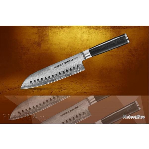 Samura SD-0094 Srie Damascus Couteau Santoku