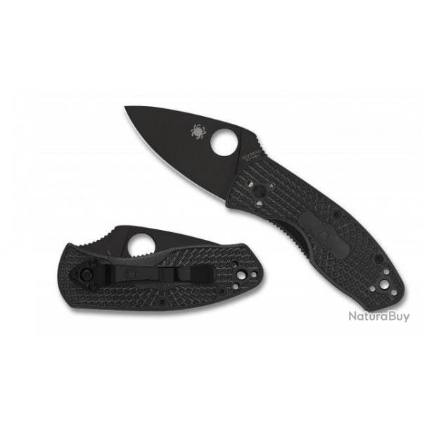 Spyderco C148PBBK Ambitious, FRN Black Blade