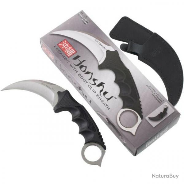 United Cutlery UC2786 Honshu Karambit Silver Boot avec tui