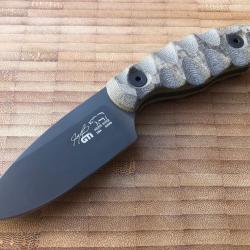 White River GTI 3, Black/ Olive Micarta, Black