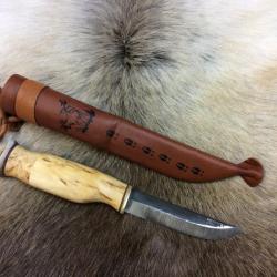 Wood Jewel Jagdmesser Vuolupuukko sarvihatulla  23VS95