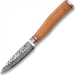 Wusaki 8008 Couteau d'office Lame de 9cm Damas VG10