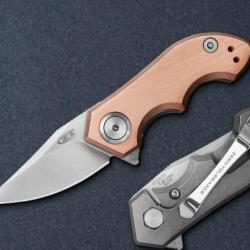 Zero Tolerance 0022CU - Édition Spéciale Cuivre & Titane - Lame CPM 20CV