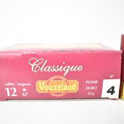 1 Boite de Cartouche Vouzelaud Classique calibre 12