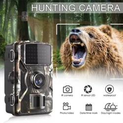 Caméra de chasse  à infrarouge 12 mp 1080P, Vision nocturne,