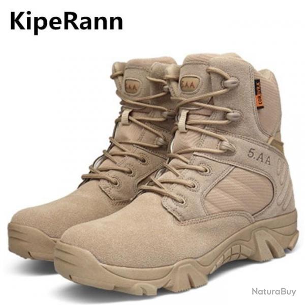 KipeRann Bottes Tactiques Couleur Sable