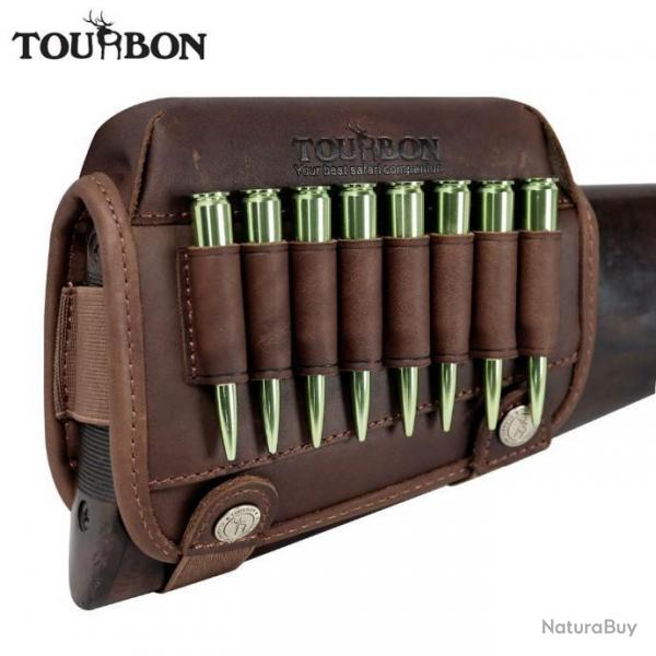 Tourbon Buttstock Repose Joue Riser Pad Cuir