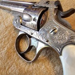 Revolver Smith et Wesson engraved