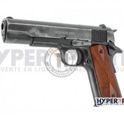 Colt 1911 full métal Legends - Pistolet à billes acier 4.5 mm