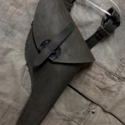 Très rare holster pour révolver Glisenti Bodeo 1889, grigio verde, seconde guerre mondiale