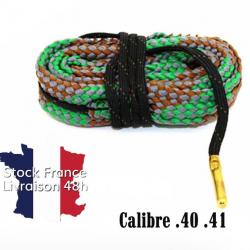 Cordon de nettoyage Boresnake calibre .40 .41 10mm - Envoi rapide depuis la France