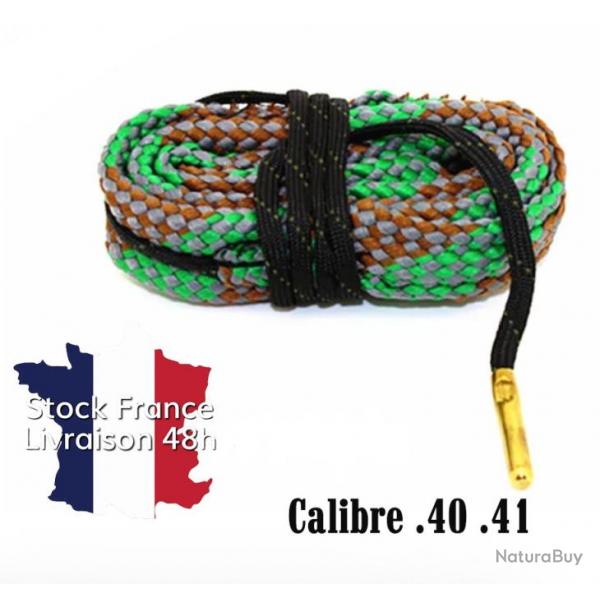 Cordon de nettoyage Boresnake calibre .40 .41 10mm - Envoi rapide depuis la France