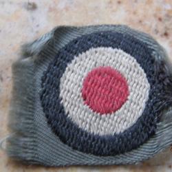 cocarde insigne calot casquette feldmutze felgrau usé sur côté seconde guerre ww2 aigle WH Wehrmacht