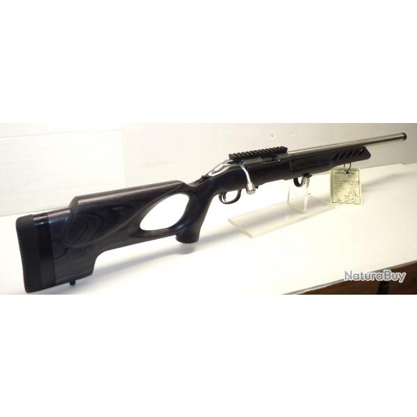 CARABINE RUGER MODELE AMERICAN RIMFIRE TARGET INOX - CAL 22LR - CANON FILETE DE 46CM - 10 COUPS