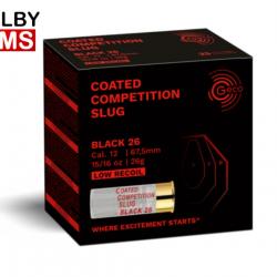 GECO Slug Black Coated Comp Carton de 200