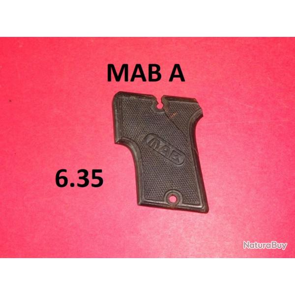 plaquette gauche pistolet MAB A calibre 6.35 (colle) - VENDU PAR JEPERCUTE (SZA873)