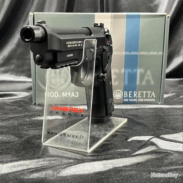 PISTOLET "BERETTA M9A3 FM NOIR" - CO2 - CAL BB/4.5MM