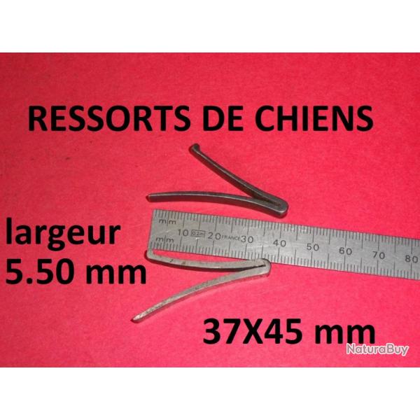 paire ressorts de chiens fusil 37x45mm juxtapos hammerless etc.- VENDU PAR JEPERCUTE (SZA877)