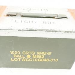 Caisse à Munitions pour 1000 Crtg 9mm ou 100 Cal. 50