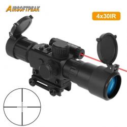 AirsoftPeak Lunette De Visée 4X30 IR Paiement en 3 ou 4 fois - LIVRAISON GRATUITE !!!