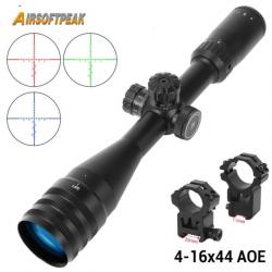 AirsoftPeak Lunette De Visée 4-16X44 Sans Montage Paiement en 3 ou 4 fois - LIVRAISON GRATUITE !!!