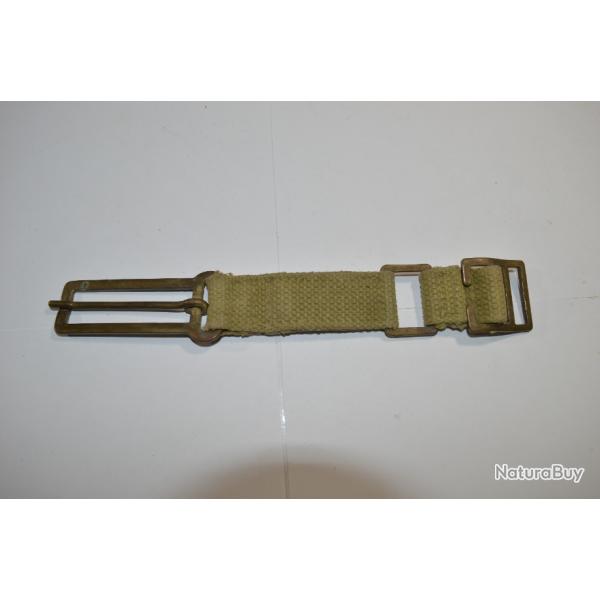 Attache fixation de brelage pour ceinturon Anglais WEB style WW2 WWII IDal reconstitution (15)